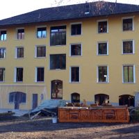Výmena okien a dverí v rámci rekonštrukcie, Wattenwil (Švajčiarsko)